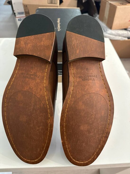 NWT  WITH BOX Vintage Foundry Co. Men\'s Morgan Dress Monk Strap Shoes, main image 9